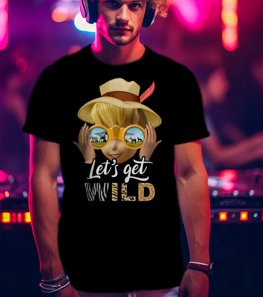 Let's Get Wild Safari Adventure Tinkerbell T-Shirt