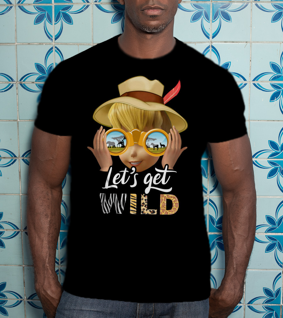 Let's Get Wild Safari Adventure Tinkerbell T-Shirt