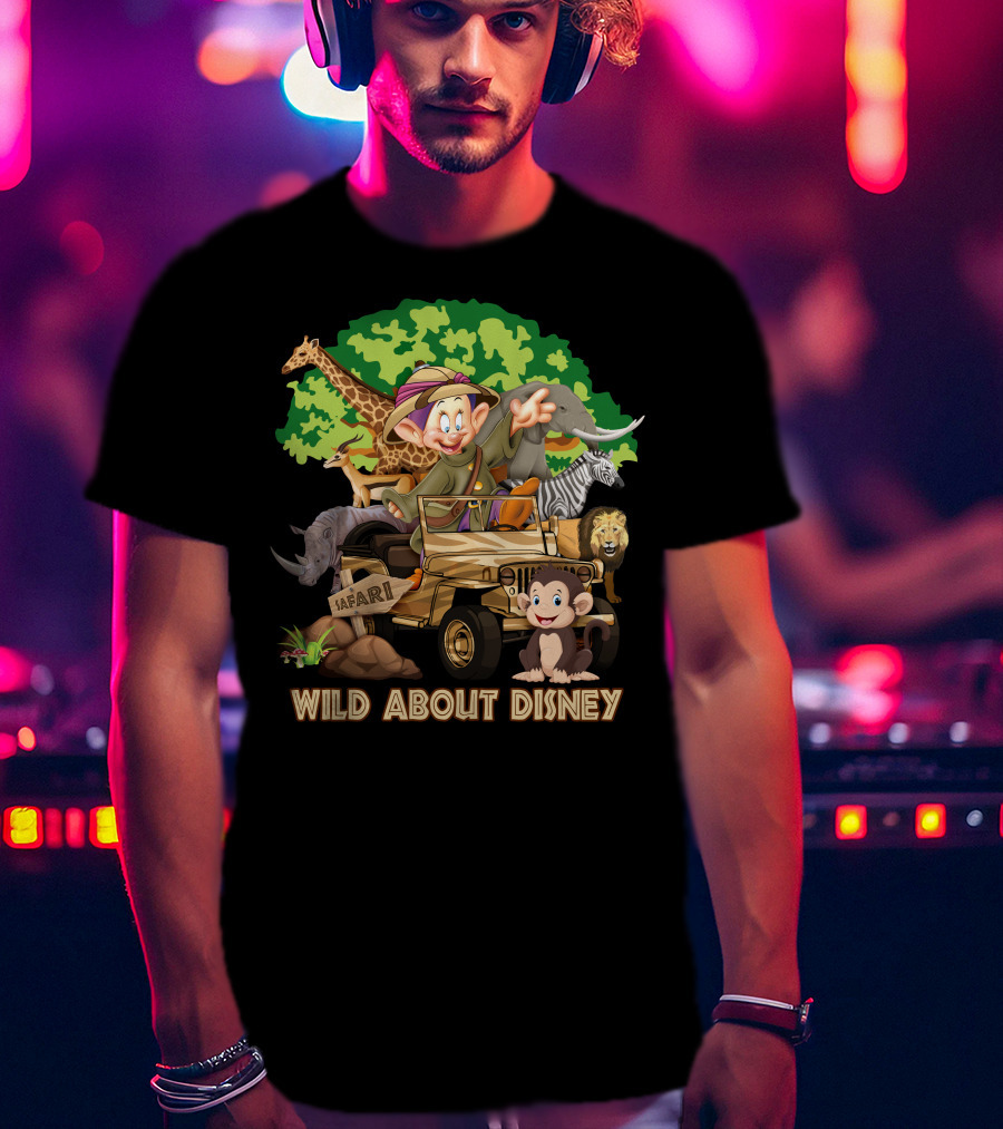 Wild About Disney Dopey Safari Adventure T-Shirt
