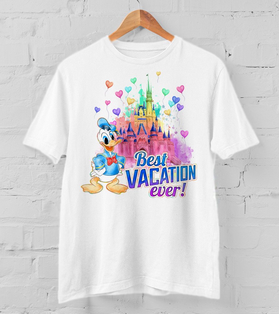 Best Vacation Ever With Donald T-Shirt
