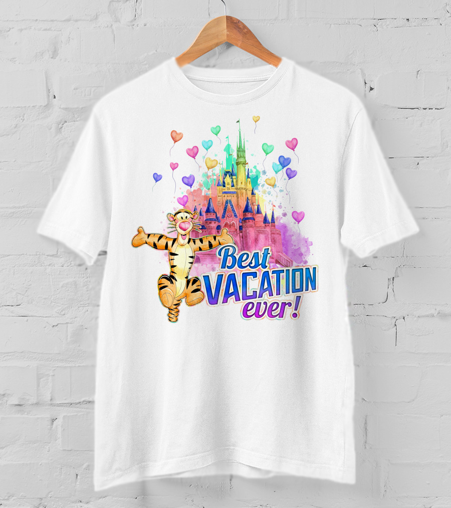Best Vacation Ever Tigger Disneyland T-Shirt