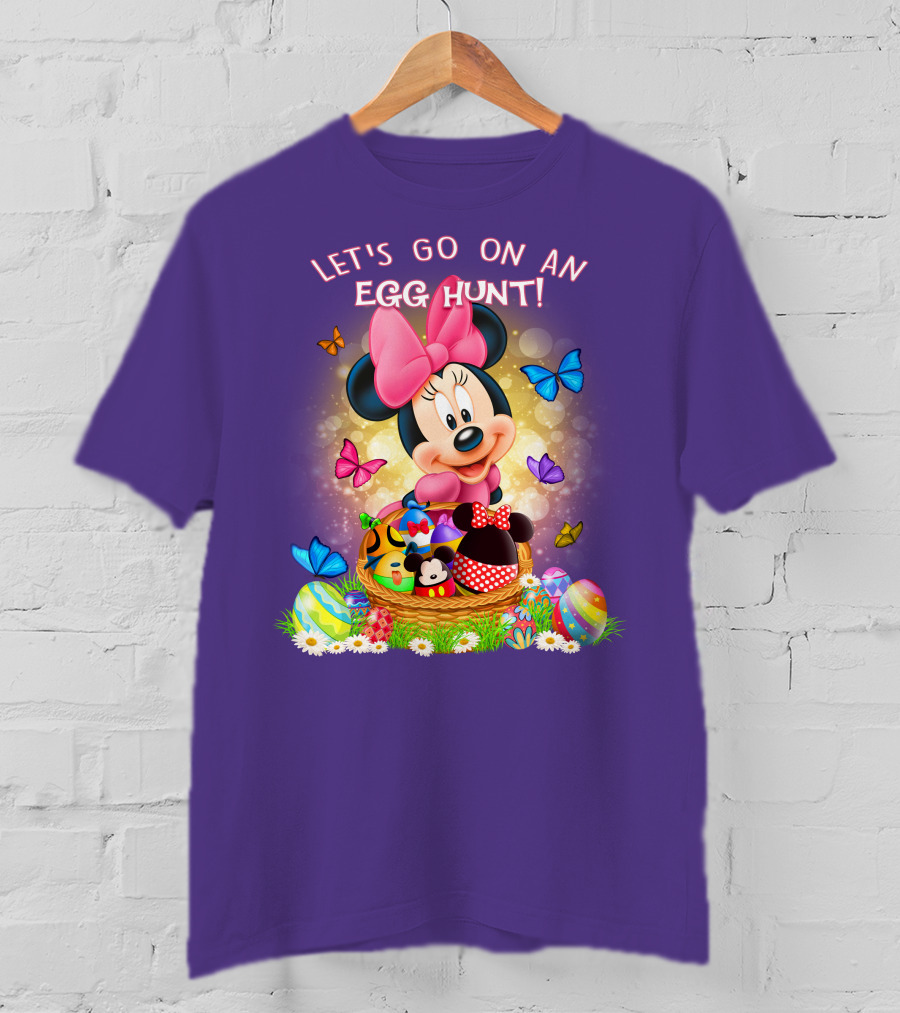 Let's Go On An Egg Hunt Minnie T-Shirt