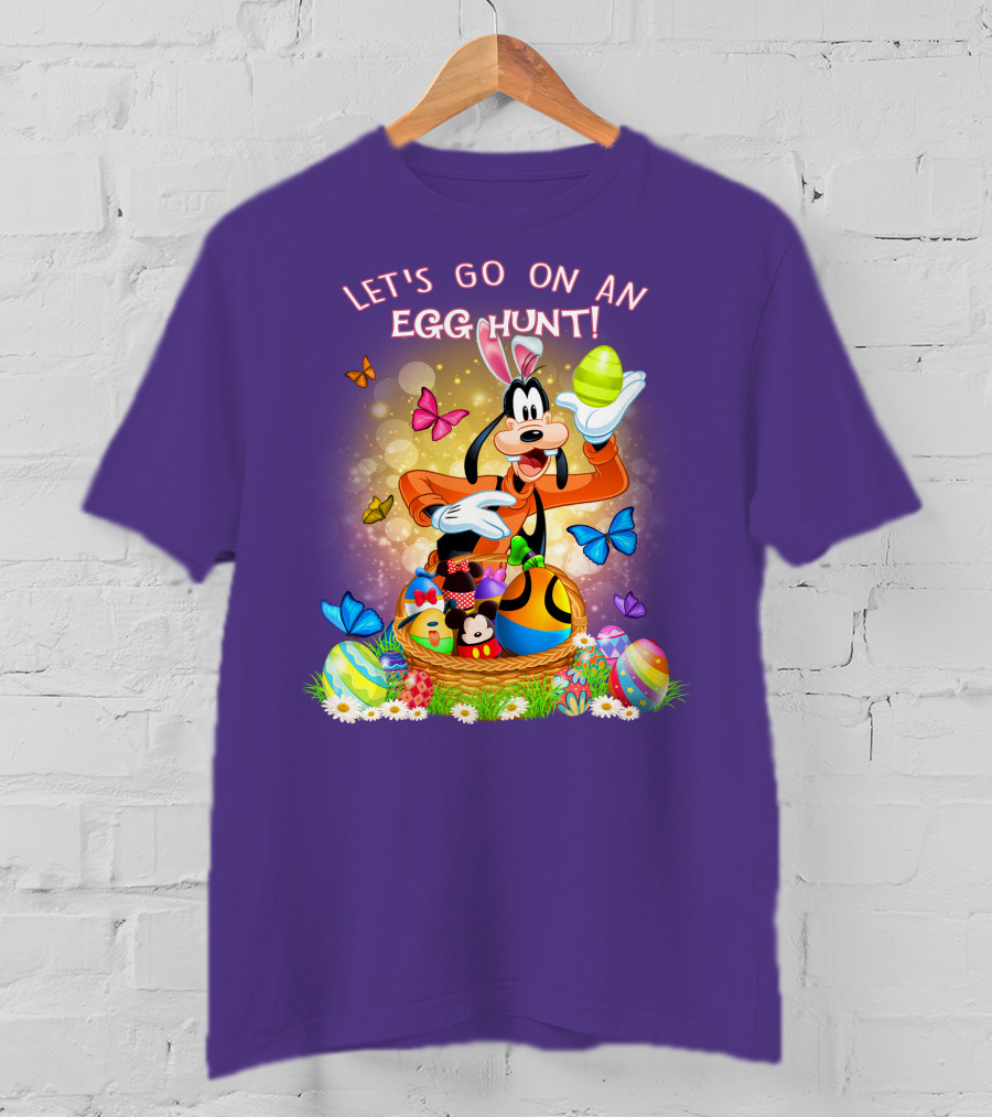Goofy Let's Go On An Egg Hunt! T-Shirt