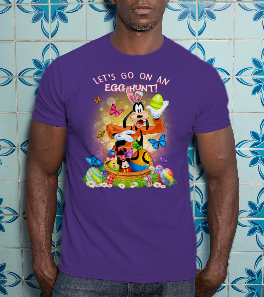 Goofy Let's Go On An Egg Hunt! T-Shirt