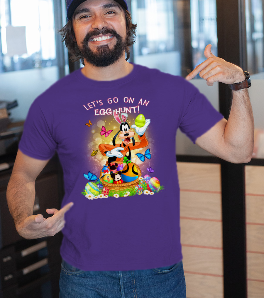 Goofy Let's Go On An Egg Hunt! T-Shirt