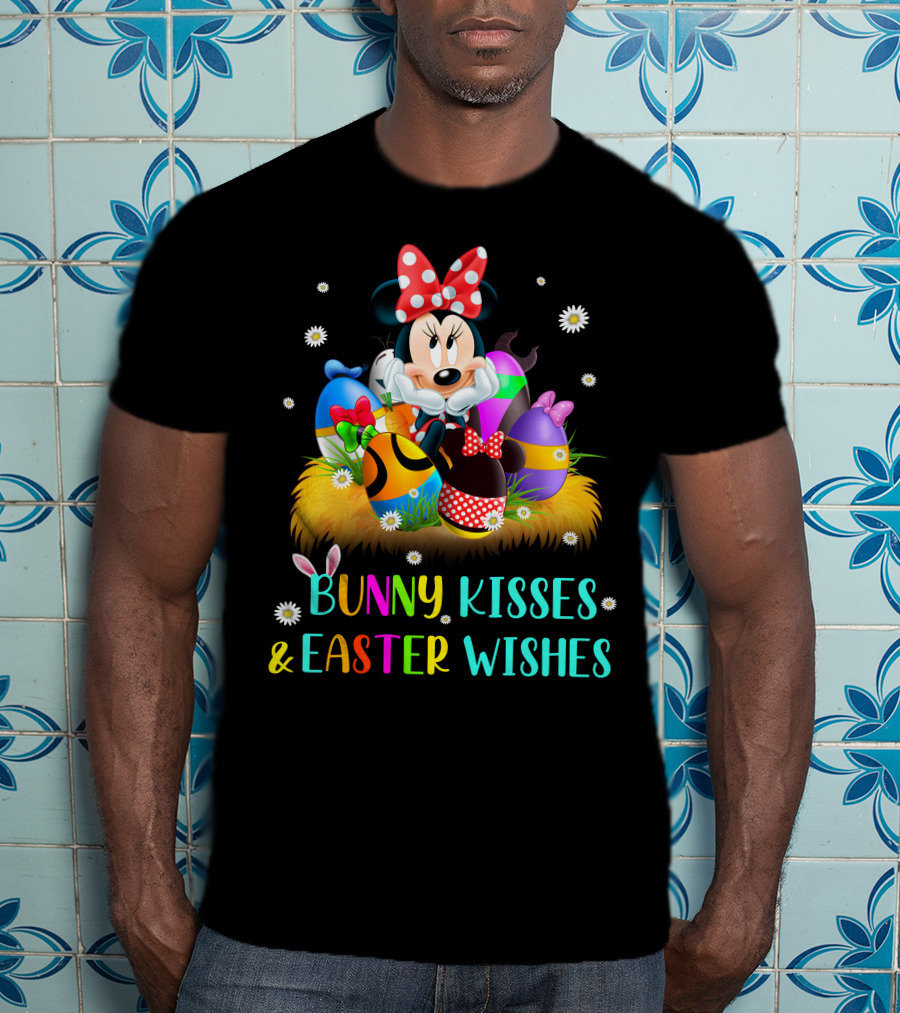 Minnie Bunny Kisses & Easter Wishes T-Shirt