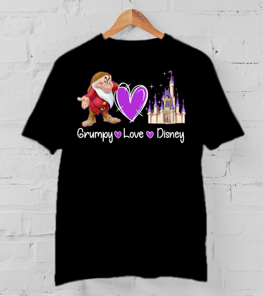 Grumpy Love Disney T-Shirt