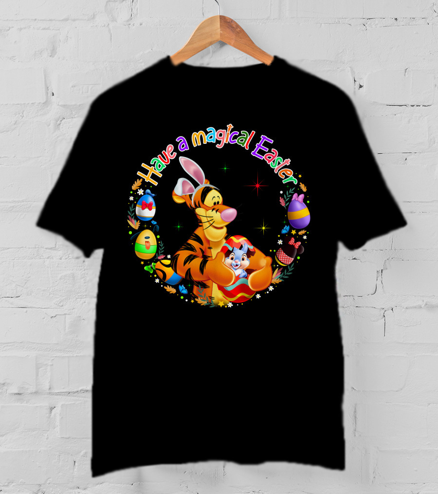 Have A Magical Easter Tigger And Easter Eggs Collection T-Shirt