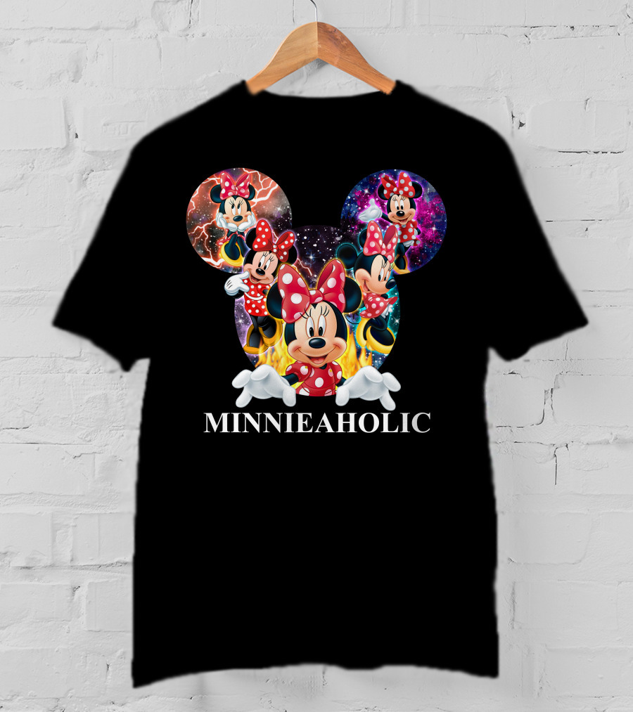 Minnieaholic Minnie Mouse Iconic Universe Style T-Shirt