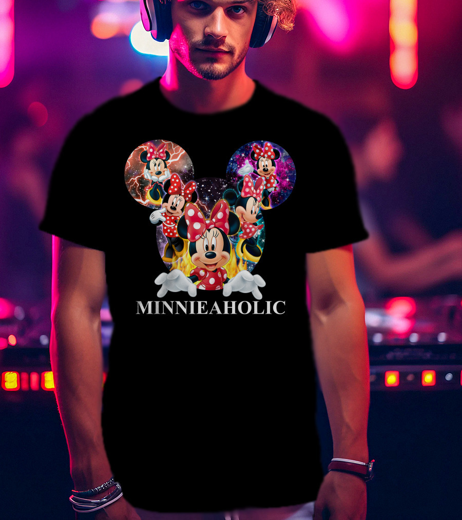 Minnieaholic Minnie Mouse Iconic Universe Style T-Shirt