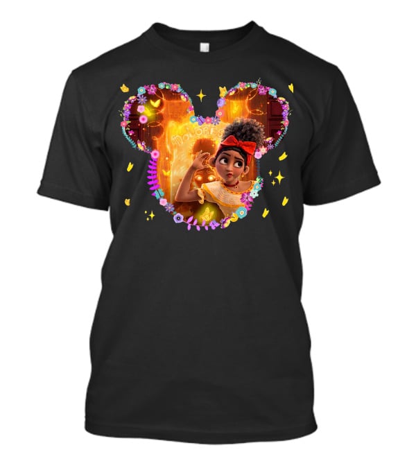 Dolores Encanto Mickey Ears Floral Magical Doorway T-Shirt