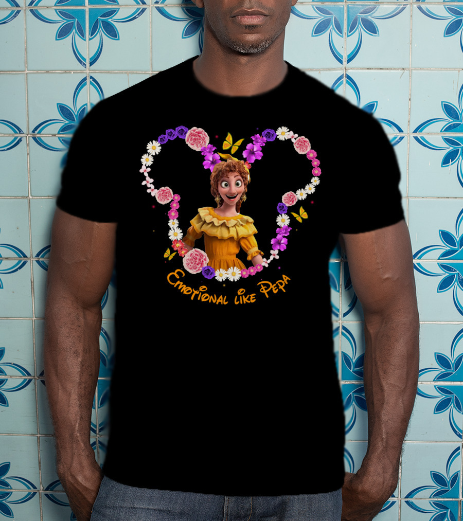 Emotional Like Pepa Flower Heart T-Shirt
