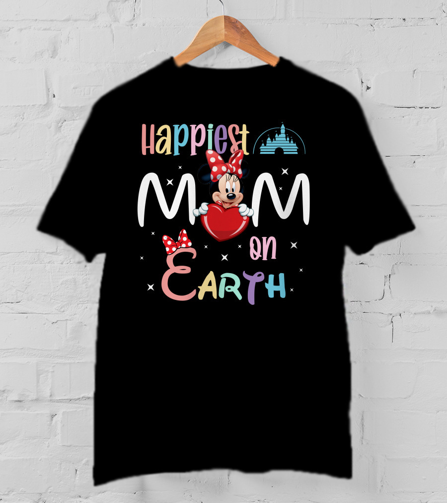 Happiest Mom On Earth Minnie T-Shirt