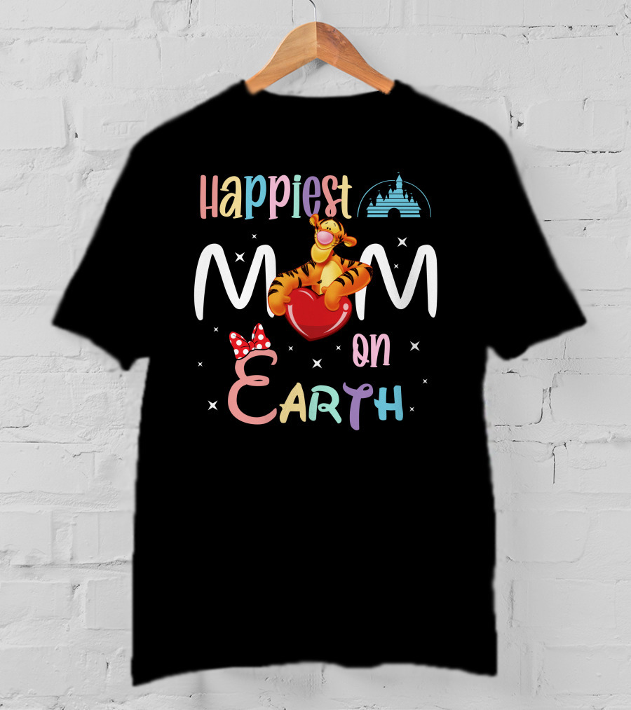 Happiest Mom On Earth Tigger Disney T-Shirt
