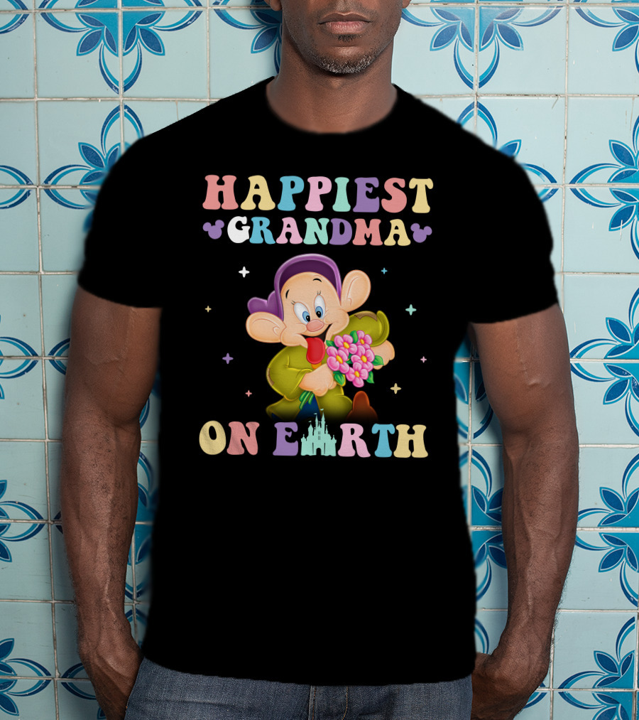 Happiest Grandma On Earth Dopey T-Shirt
