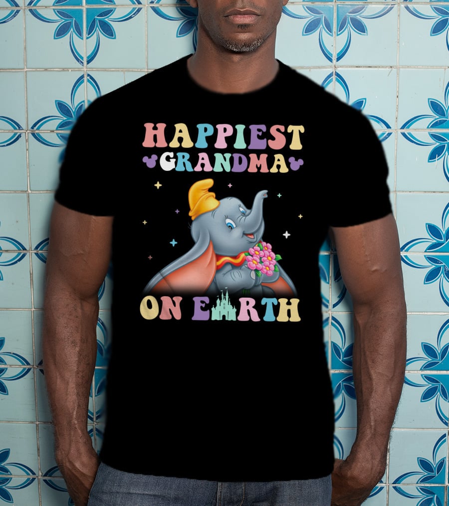 Dumbo Happiest Grandma On Earth T-Shirt