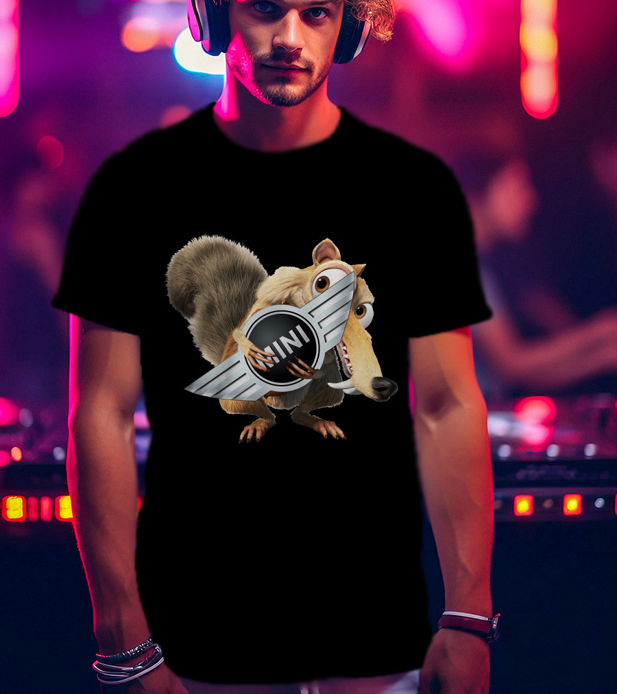 MINI Cooper Scrat Ice Age Crossover T-Shirt
