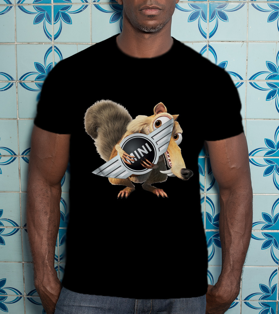 MINI Cooper Scrat Ice Age Crossover T-Shirt