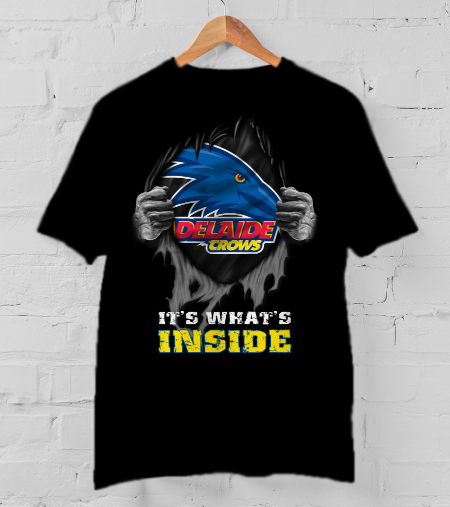 It's What's Inside Adelaide Crows Logo Burst T-Shirt