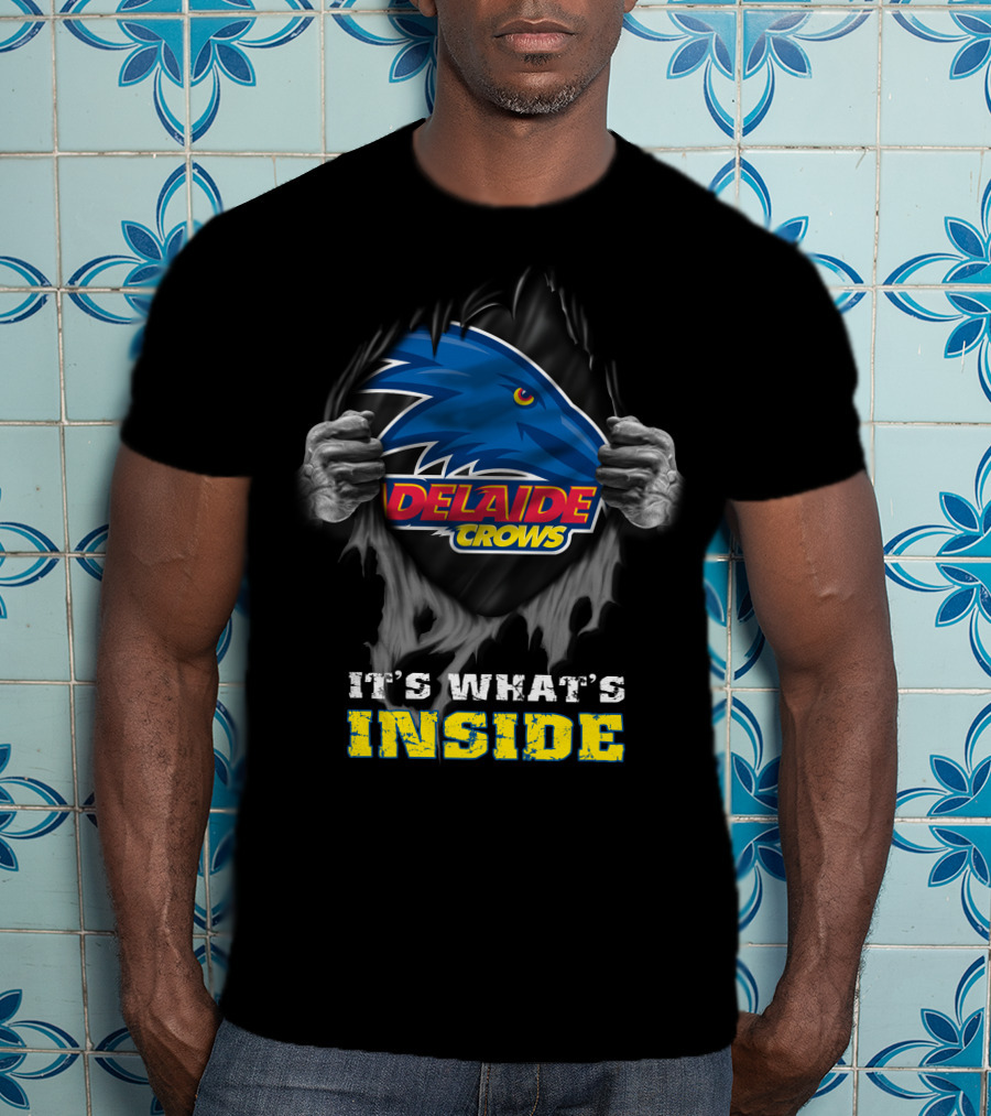 It's What's Inside Adelaide Crows Logo Burst T-Shirt