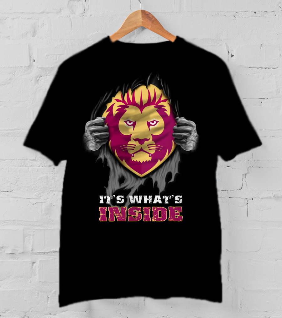 Brisbane Lions It's What's Inside T-Shirt
