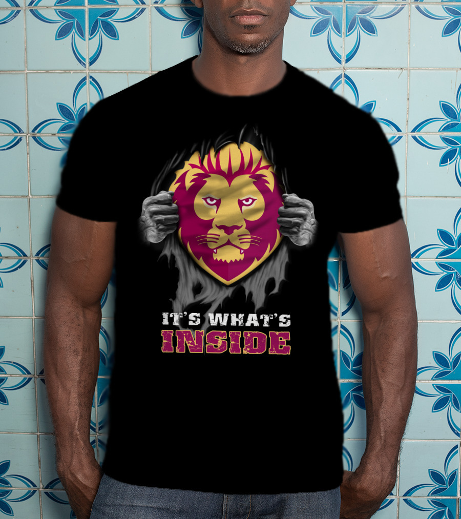Brisbane Lions It's What's Inside T-Shirt