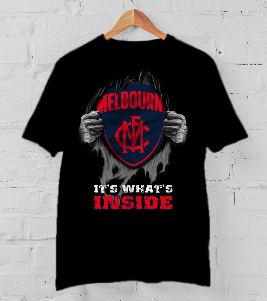 Melbourne Demons It's What's Inside Mfc T-Shirt