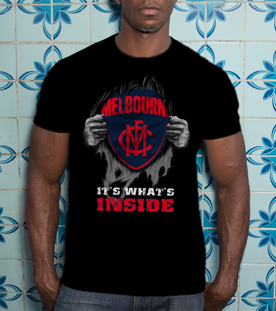 Melbourne Demons It's What's Inside Mfc T-Shirt