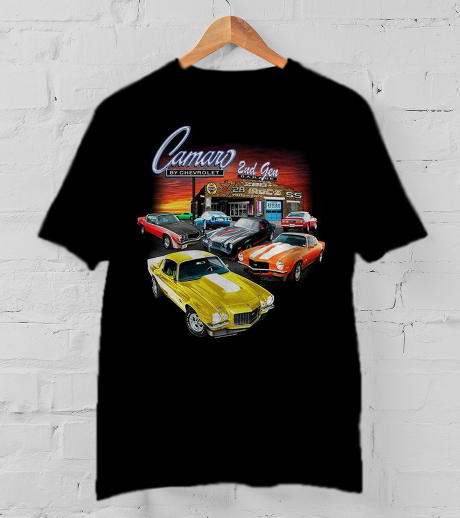Camaro By Chevrolet 2nd Gen Garage Z28 SS T-Shirt