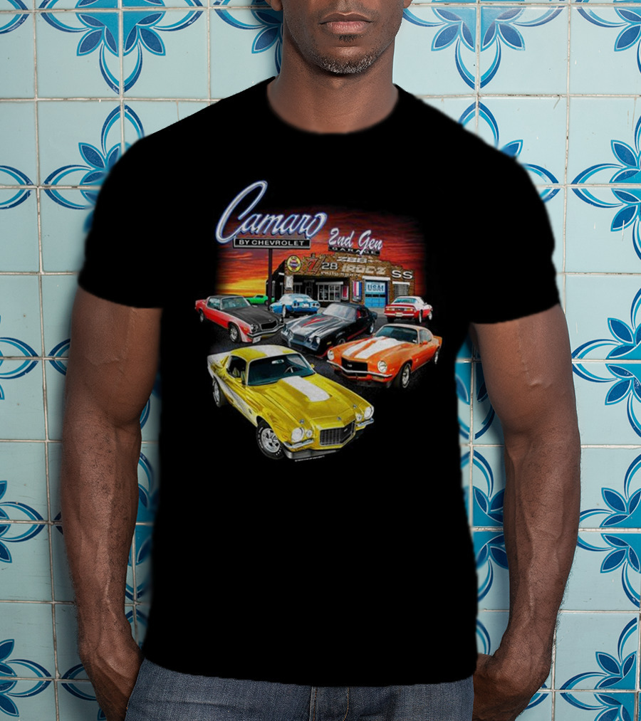 Camaro By Chevrolet 2nd Gen Garage Z28 SS T-Shirt