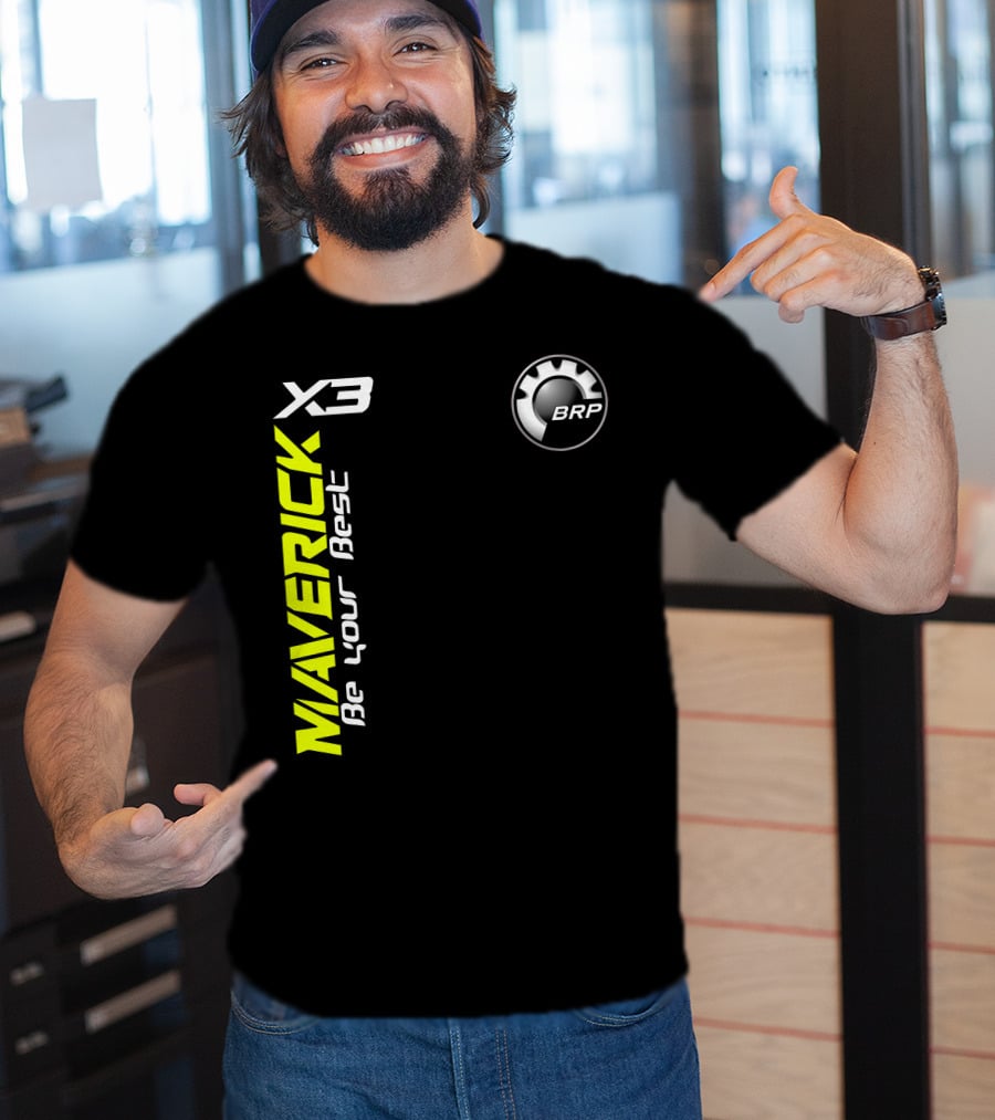 Maverick X3 Be Your Best BRP T-Shirt