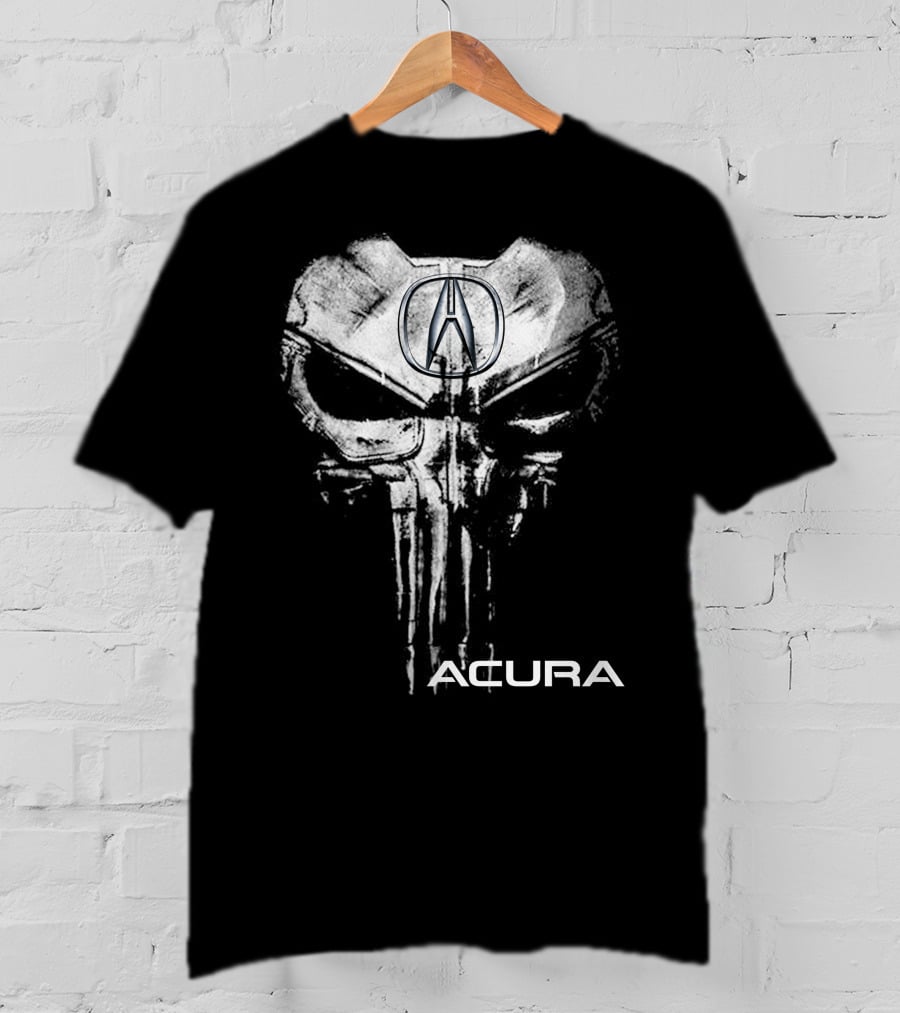 ACURA PUNISHER Skull Logo Fusion T-Shirt