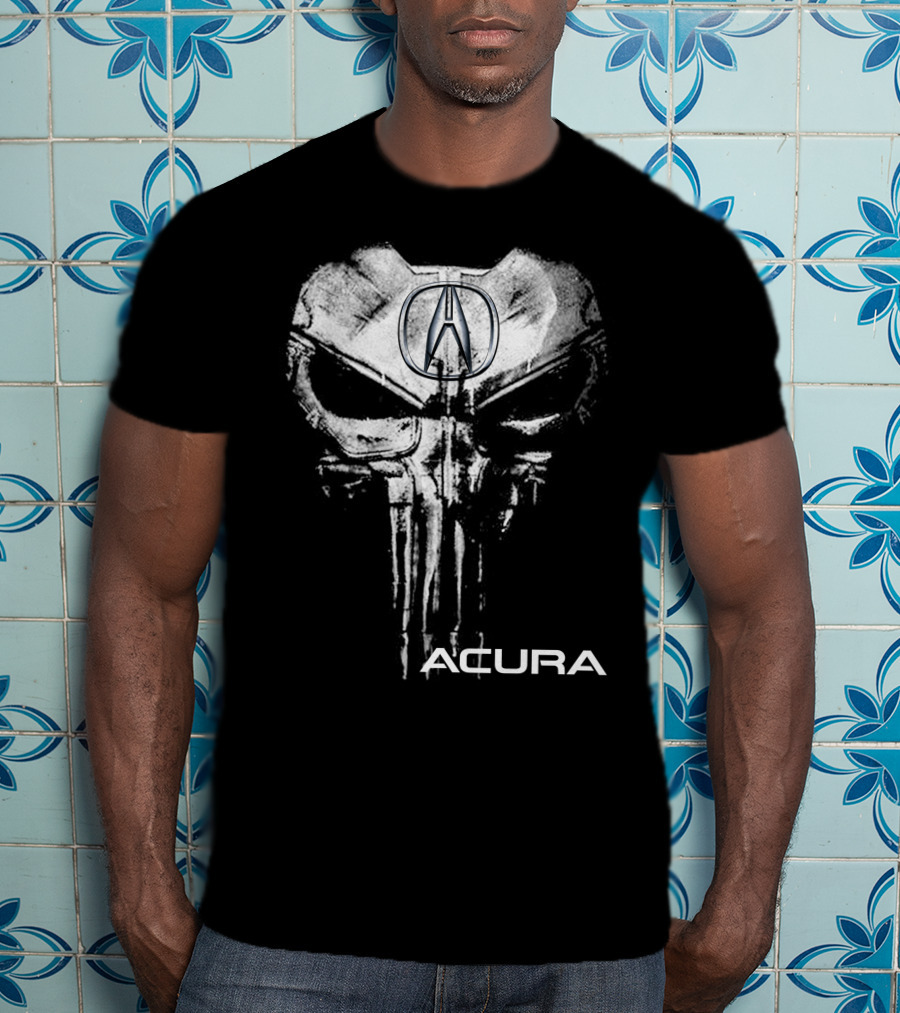 ACURA PUNISHER Skull Logo Fusion T-Shirt