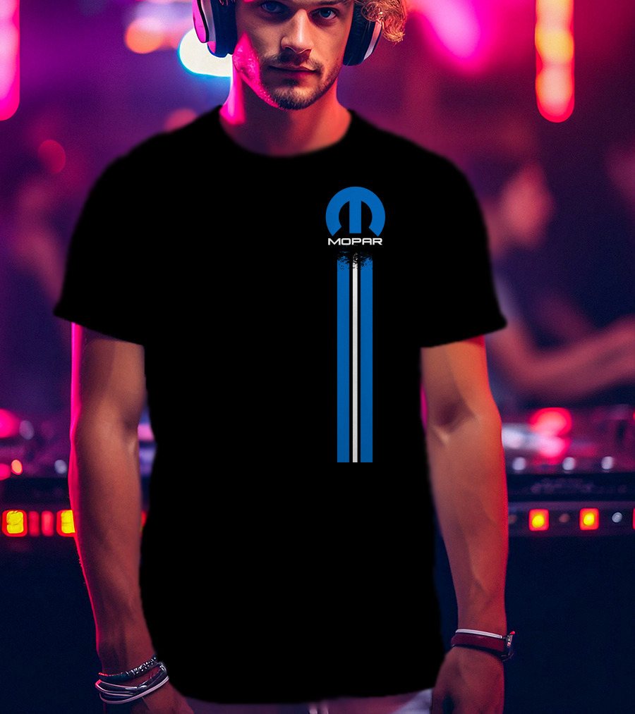 MOPAR Blue Stripes T-Shirt