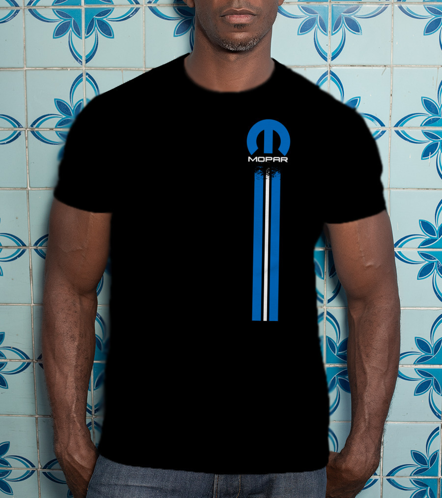 MOPAR Blue Stripes T-Shirt
