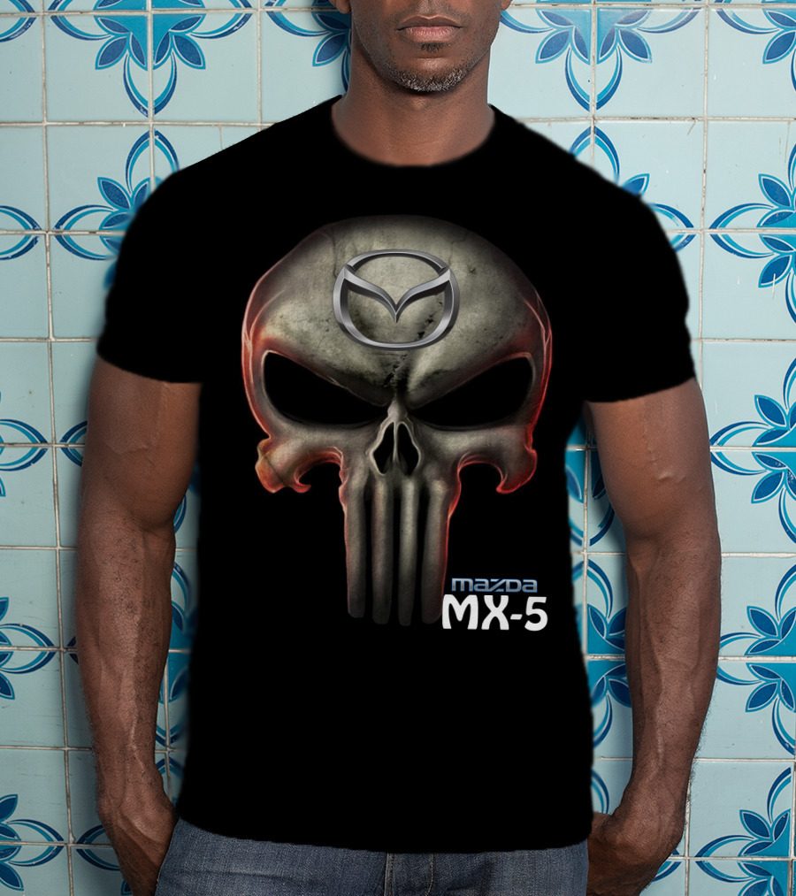 Mazda MX-5 Skull T-Shirt