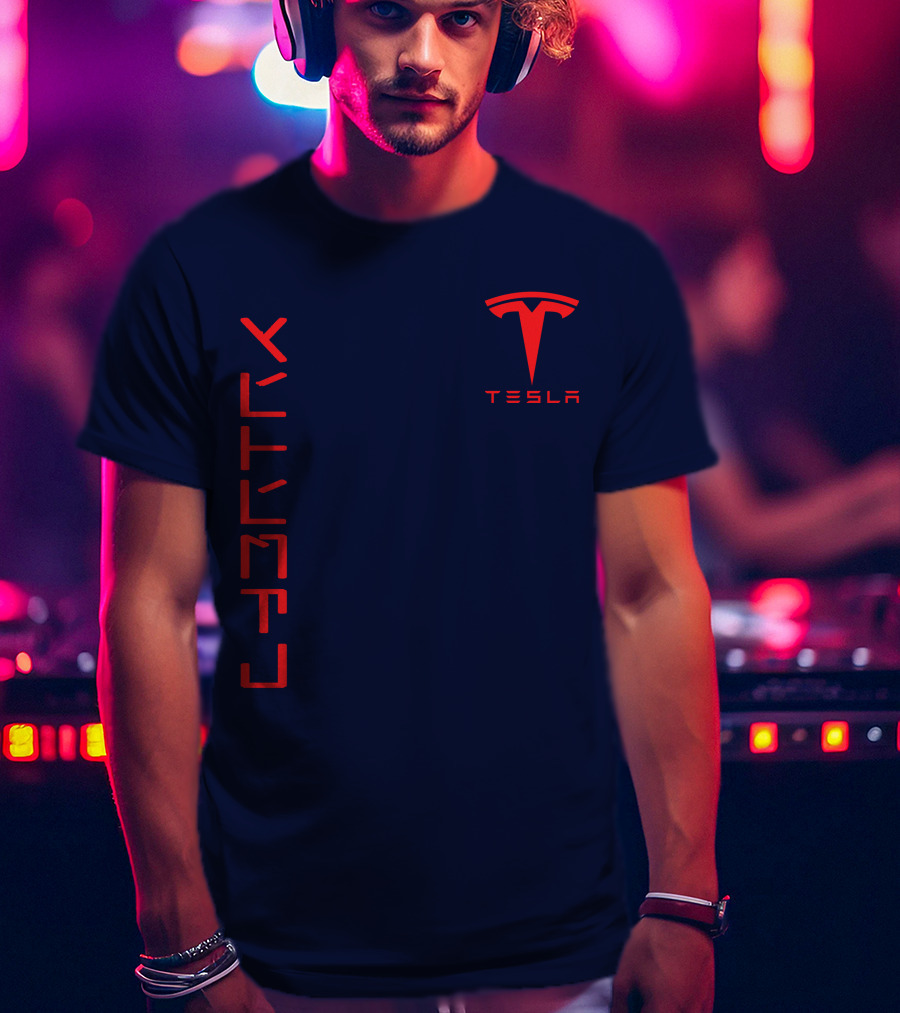 Tesla Cybertruck Logo Emblem T-Shirt