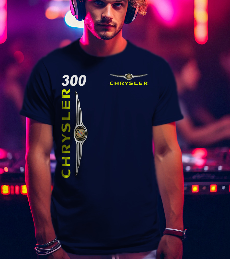 CHRYSLER 300 Emblem Logo Styling T-Shirt