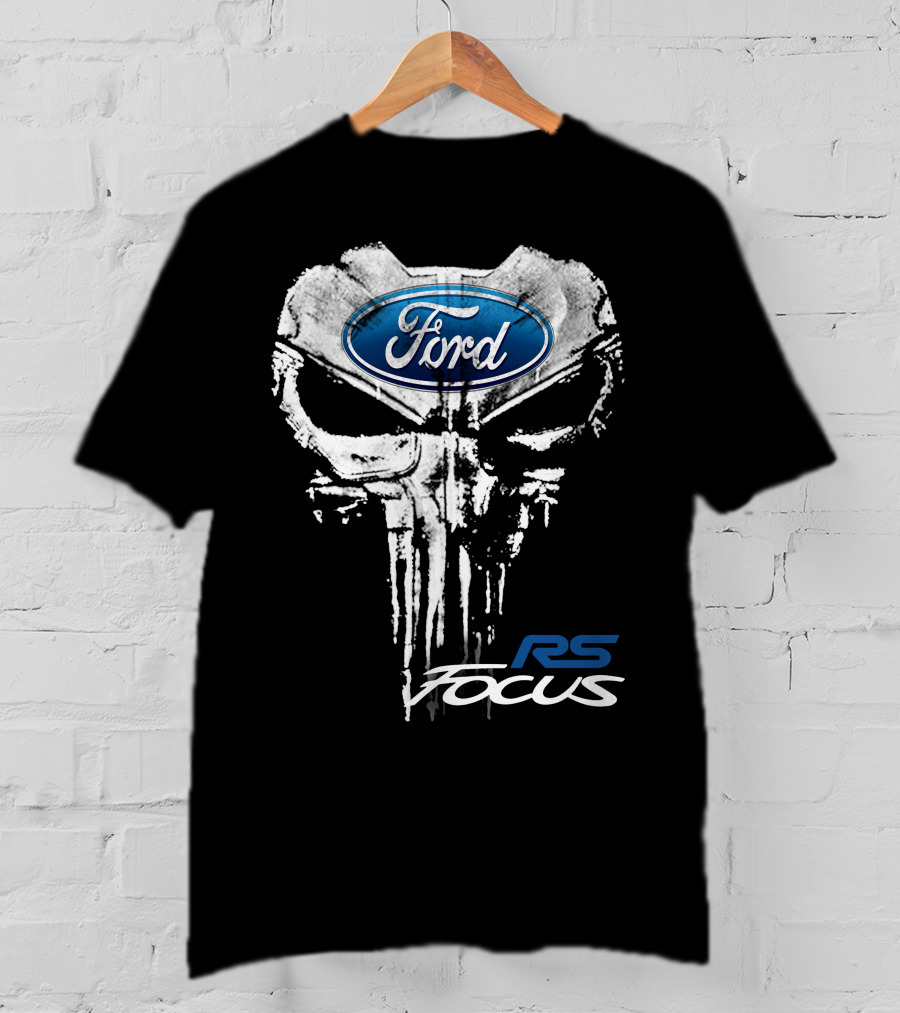 Ford Focus RS Punisher Skull T-Shirt