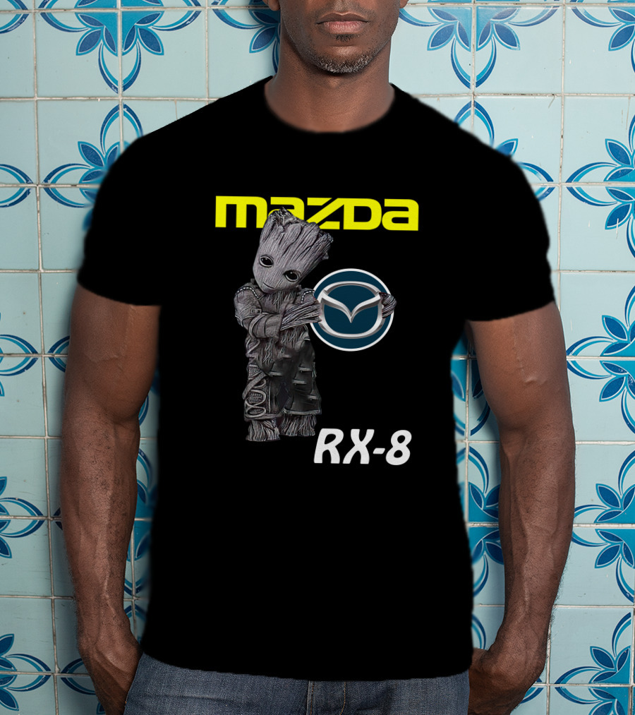 Mazda RX-8 Cute Tree Character Embrace T-Shirt