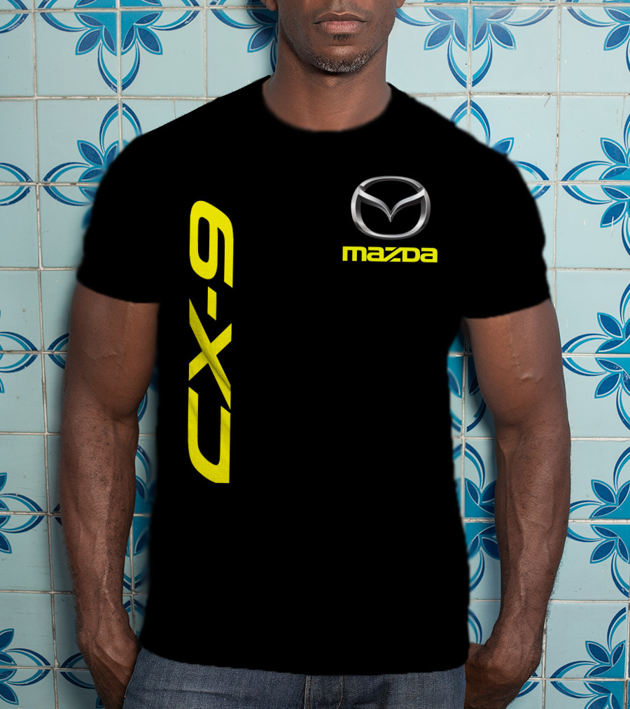 Mazda CX-9 Logo Design In T-Shirt