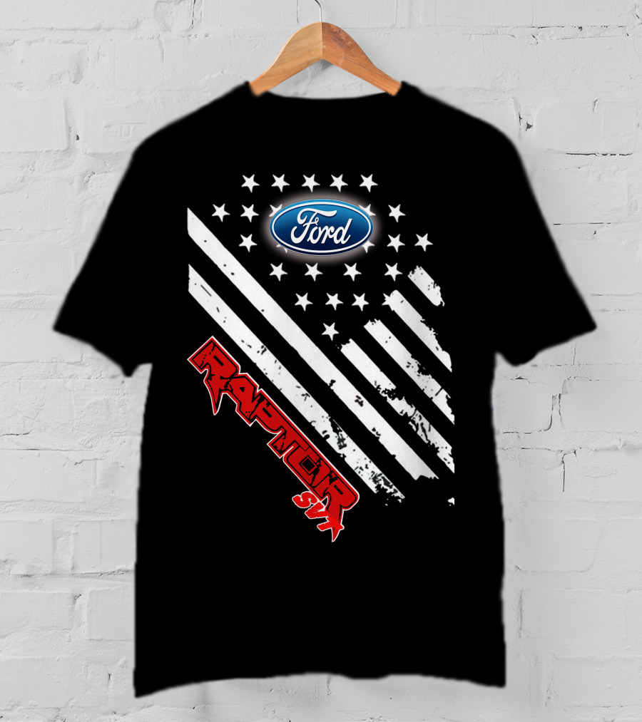 Ford Raptor SVT American Flag T-Shirt