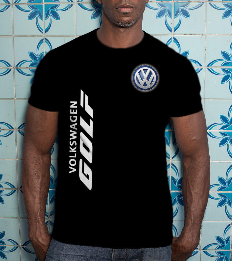 Volkswagen Golf Classic Logo Automotive T-Shirt