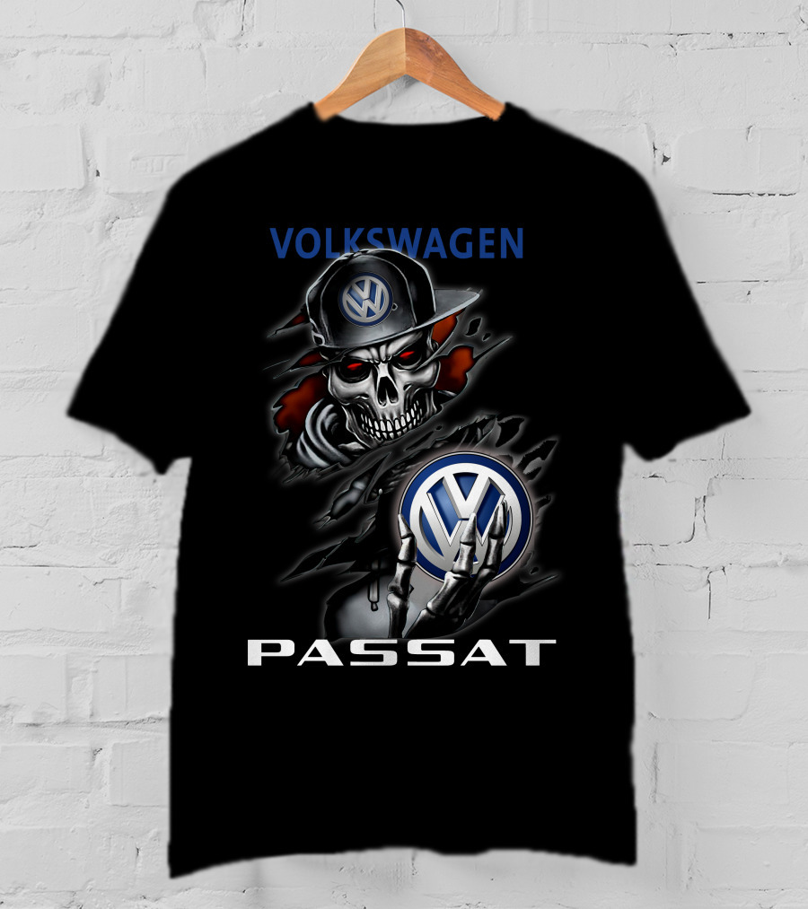 VOLKSWAGEN PASSAT 05 Skull T-Shirt