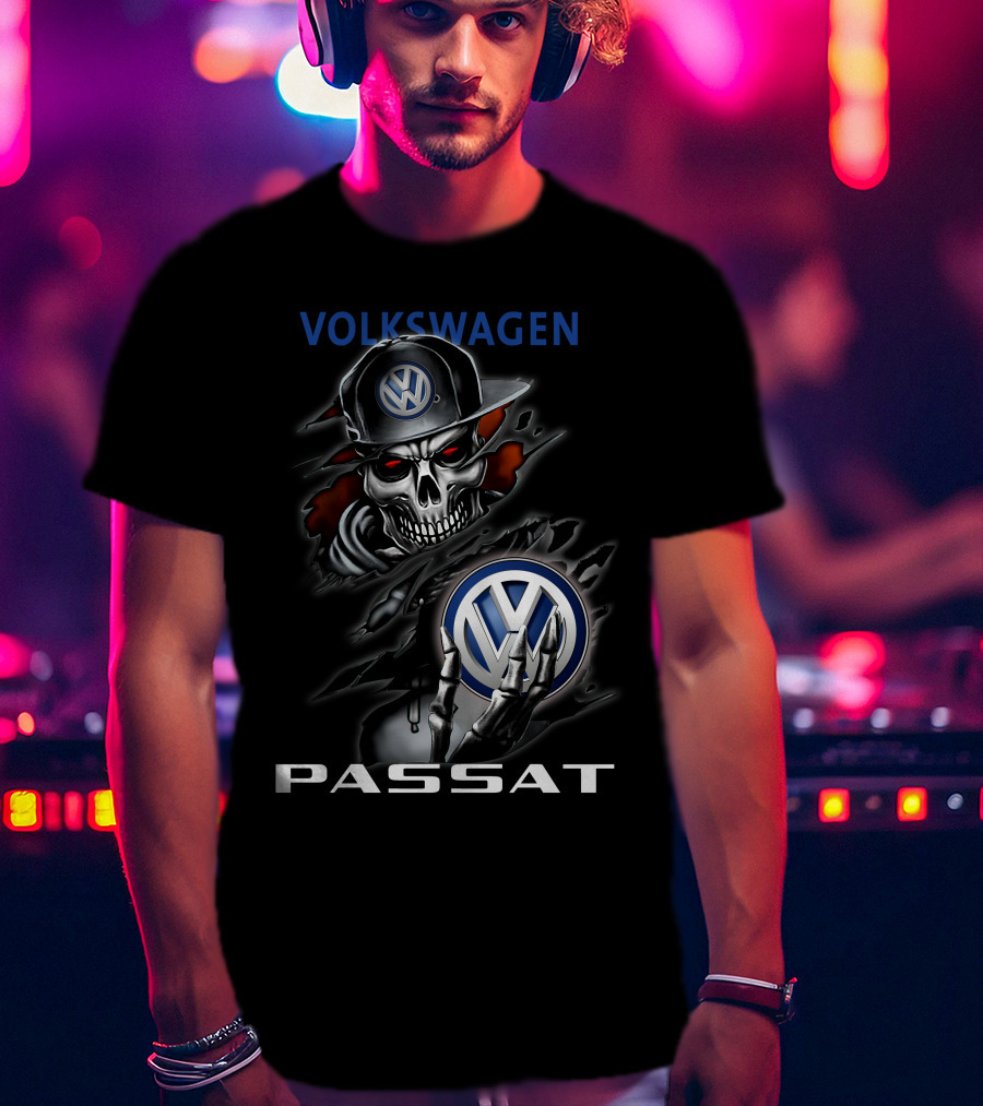 VOLKSWAGEN PASSAT 05 Skull T-Shirt