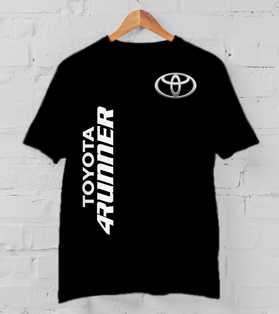 TOYOTA 4RUNNER Vertical Text With Toyota T-Shirt