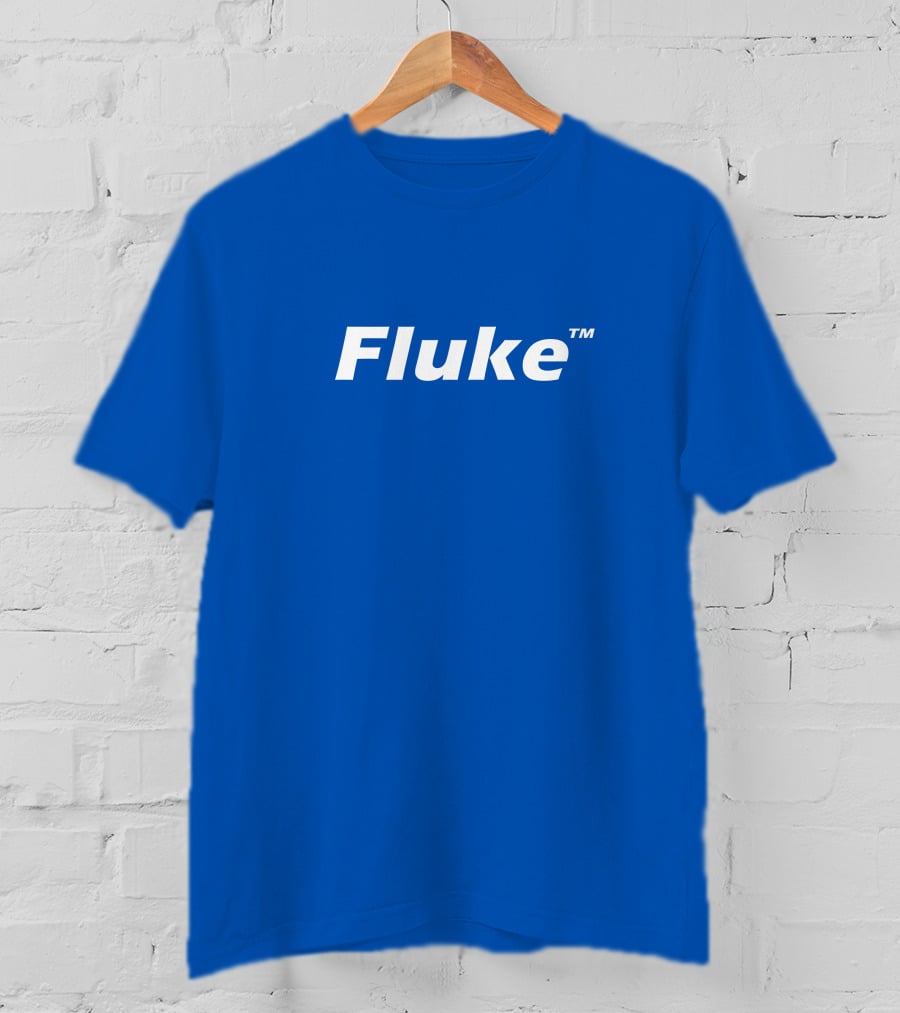 Fluke Volvo1 Blue Background T-Shirt