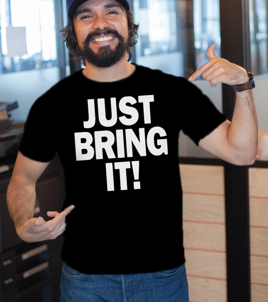 WWE The Rock Just Bring It Catchphrase T-Shirt