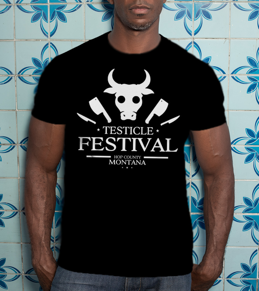 Testicle Festival Hop County Montana T-Shirt