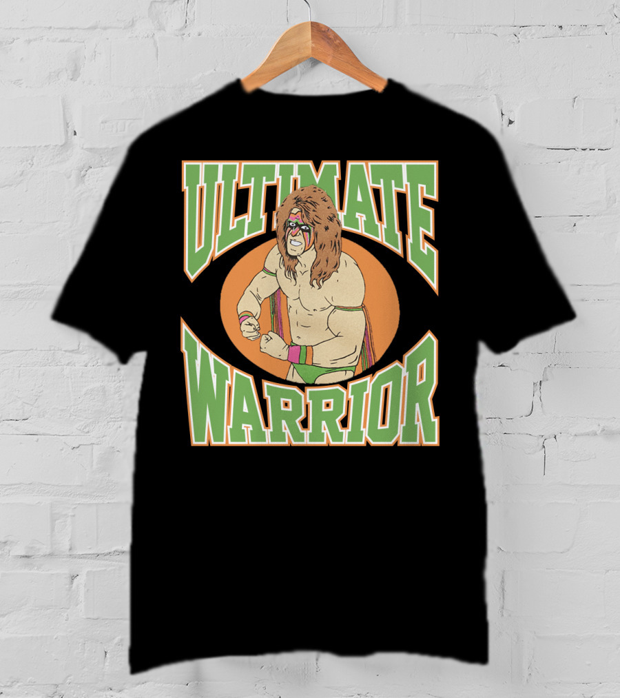 Ultimate Warrior Vintage Wrestling Icon T-Shirt